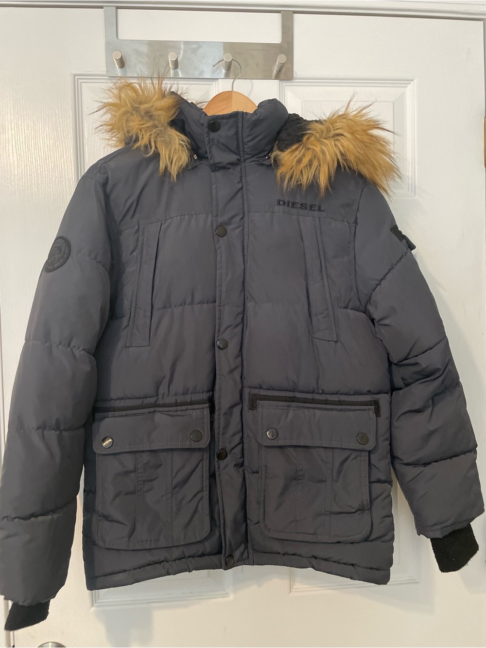 Diesel Boys Gray Parka w/hood